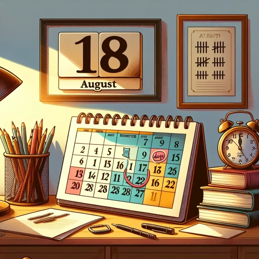 how many days till august 18