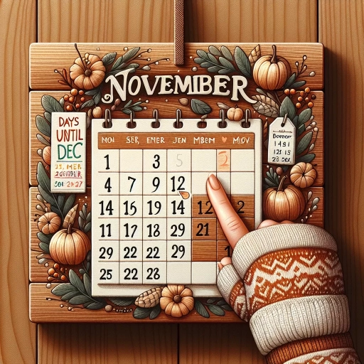 how many days till dec 1