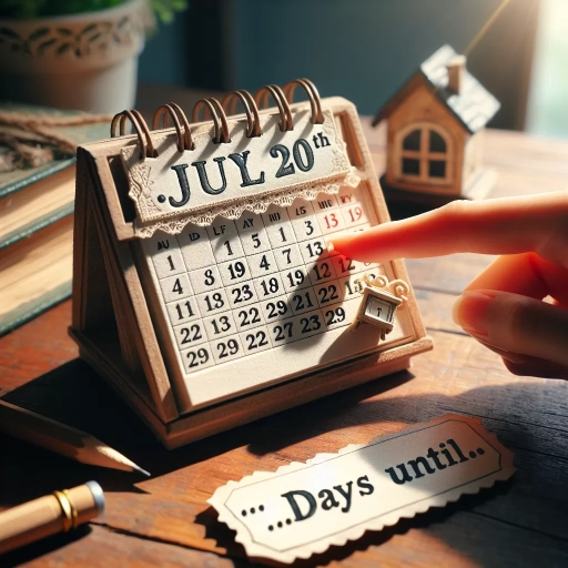 how many days till july 20