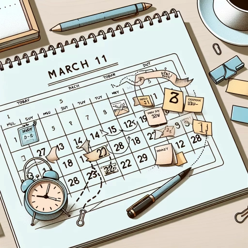 how many days till march 11