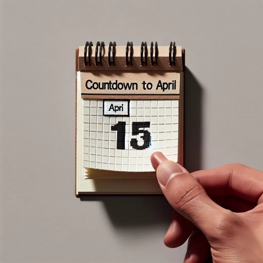 how many days until april 15