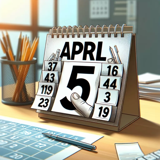how many days until april 5