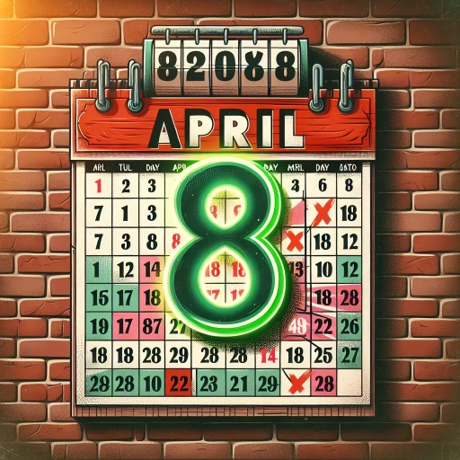 how many days until april 8