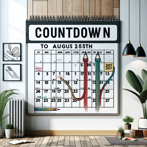 how many days until august 25