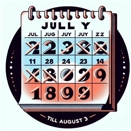how many days until august 3