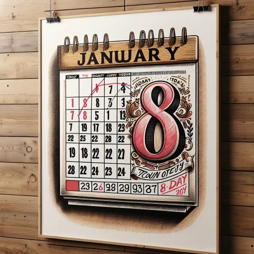 how many days until january 8