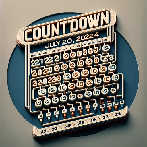 how many days until july 20 2024