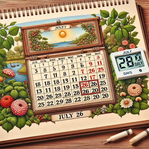 how many days until july 26
