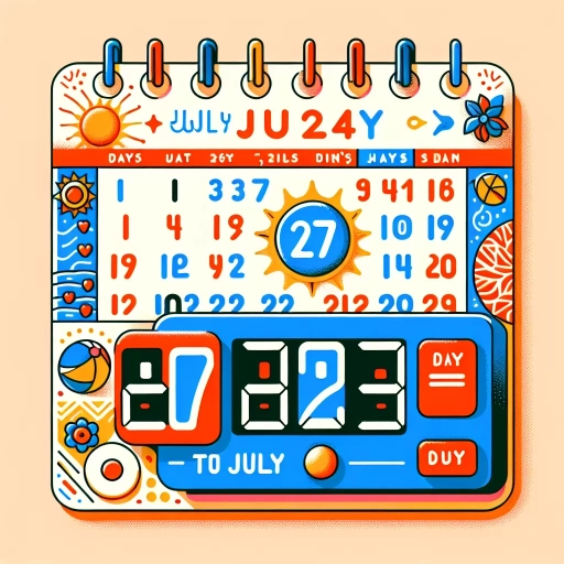 how many days until july 27 2024