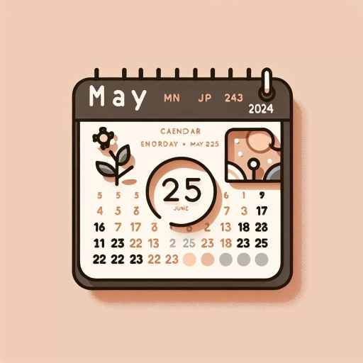 how many days until may 25 2024