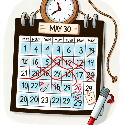 how many days until may 30