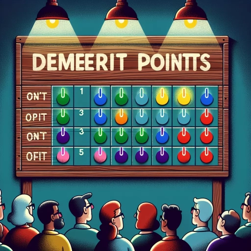 how many demerit points do i have
