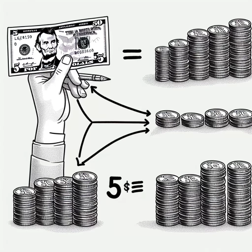 how many dimes in 5 dollars