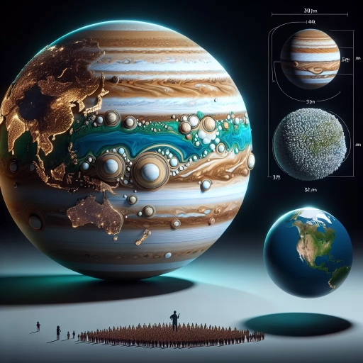 how many earths can fit into jupiter