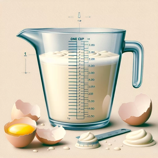 how many egg whites in a cup