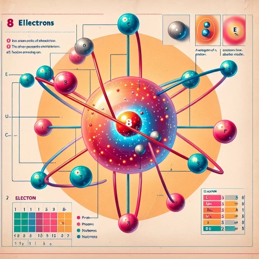 how many electrons does oxygen have