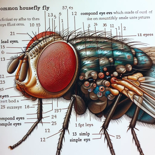 how many eyes does a fly have