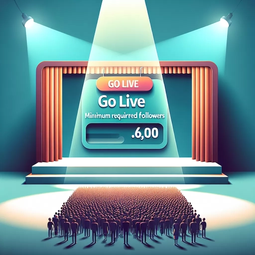 how many followers do you need to go live on tiktok