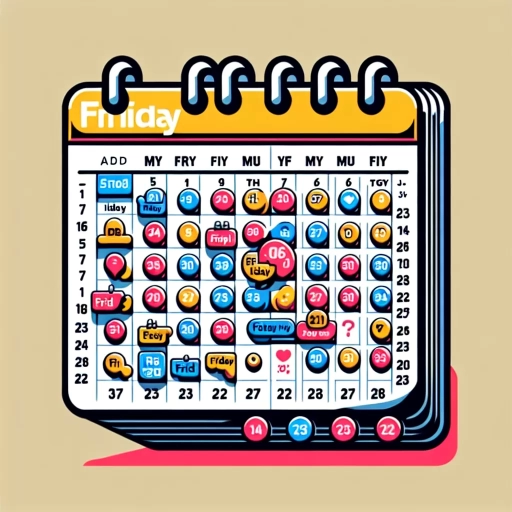 how many fridays in a year