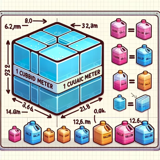 how many gallons in a cubic meter