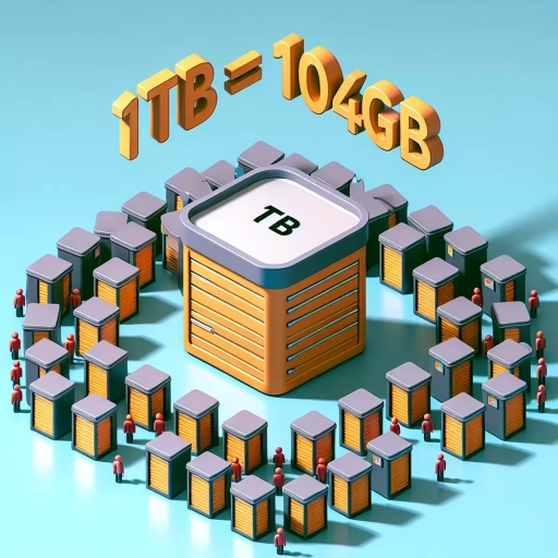 how many gb in 1 tb