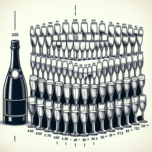 how many glasses of champagne per bottle