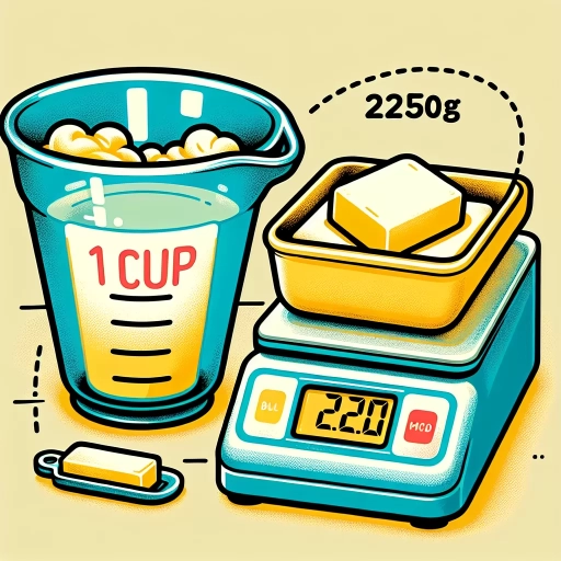 how many grams in 1 cup of butter