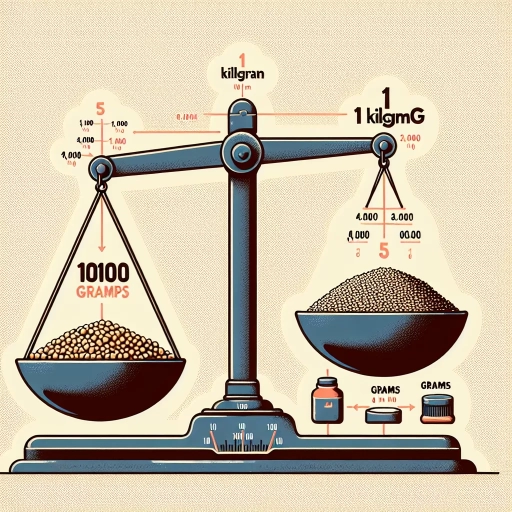 how many grams in one kg