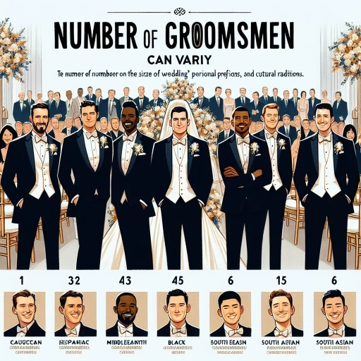 how many groomsmen should you have