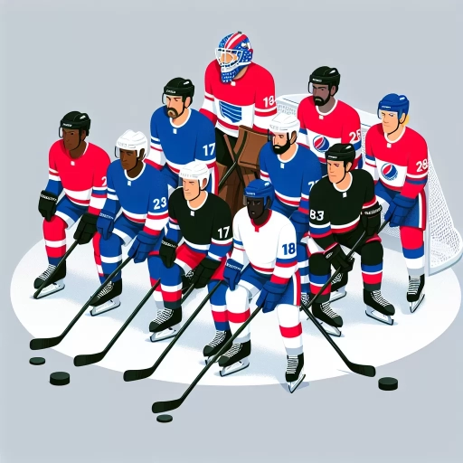 how many hockey players on a team