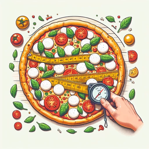 how many inches is a large pizza