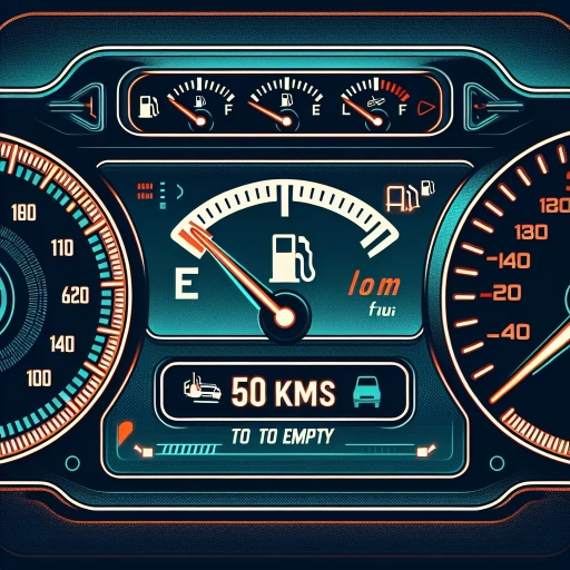 how many kms left when fuel light comes on