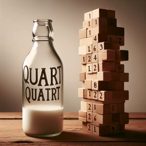 how many l in a quart
