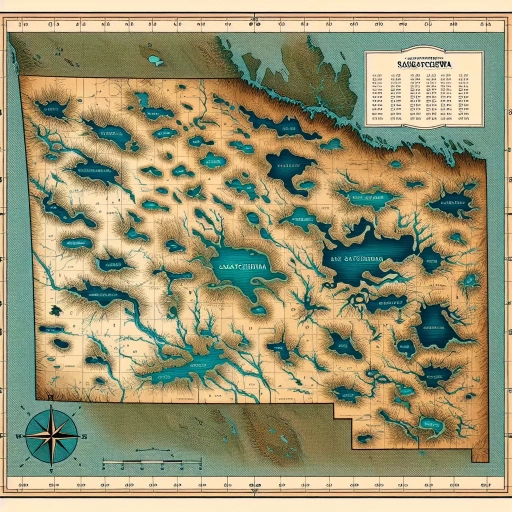 how many lakes are in saskatchewan