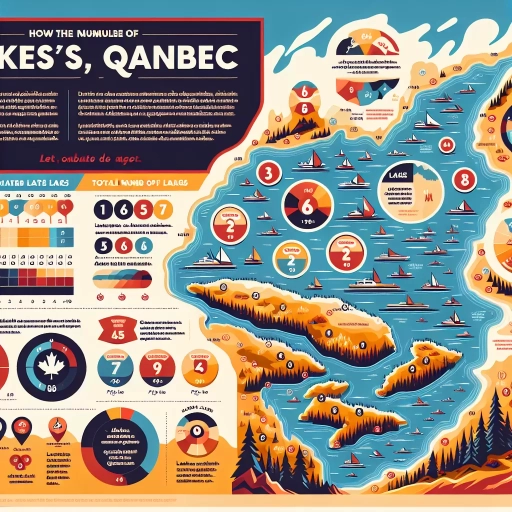 how many lakes in quebec