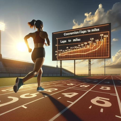 how many laps is a mile