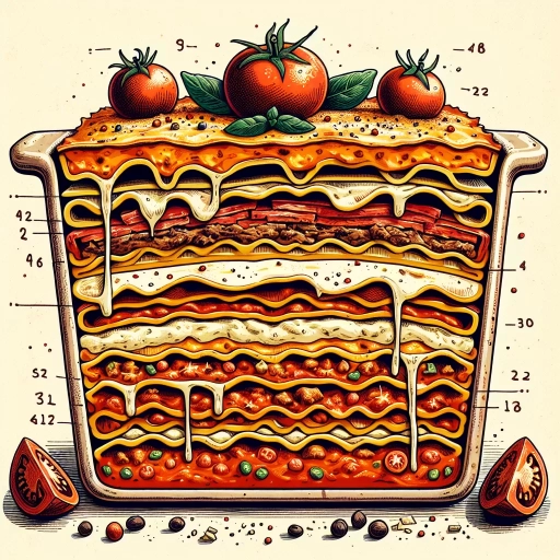 how many layers in lasagna