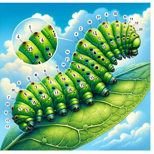 how many legs does a caterpillar have