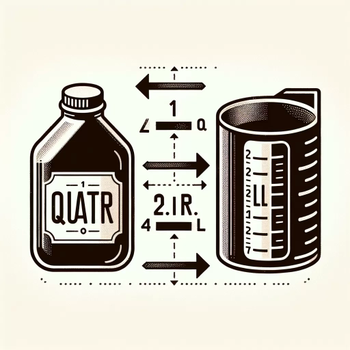 how many liters are in a quart