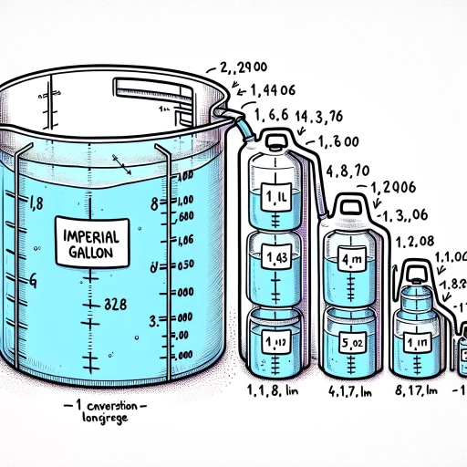 how many liters in an imperial gallon