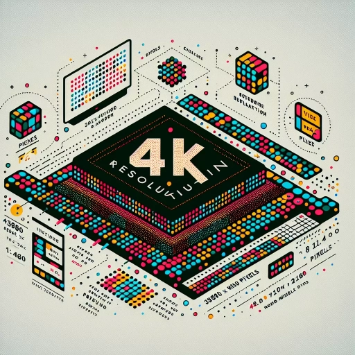 how many megapixels is 4k