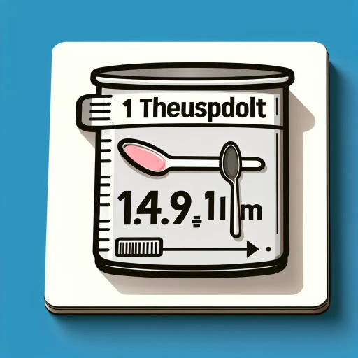 how many mils in a tablespoon