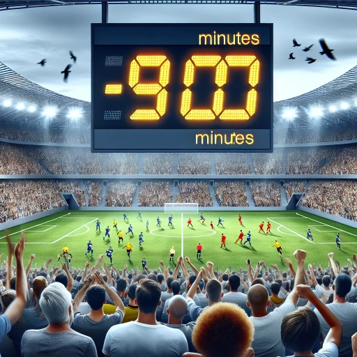 how many minutes in a soccer game