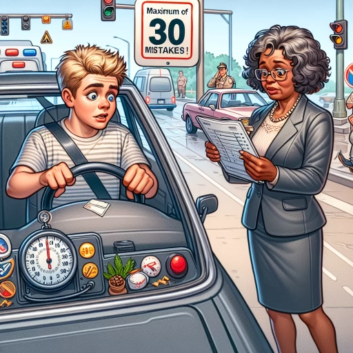 how many mistakes are allowed on road test icbc
