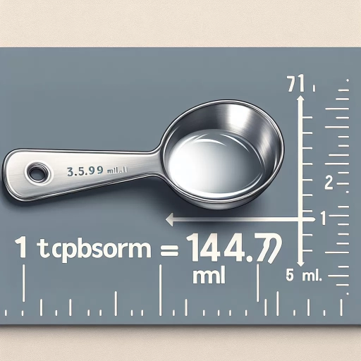 how many ml are in a tablespoon