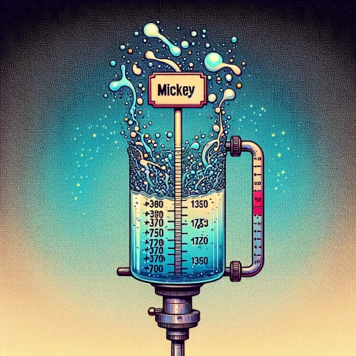 how many ml in a mickey