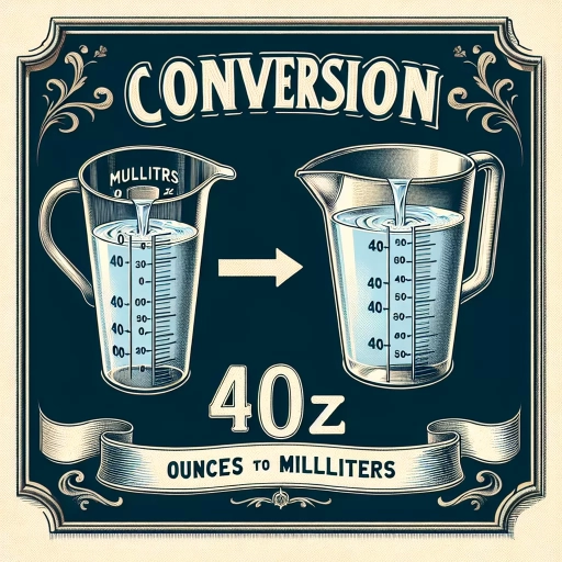 how many ml is 40 oz