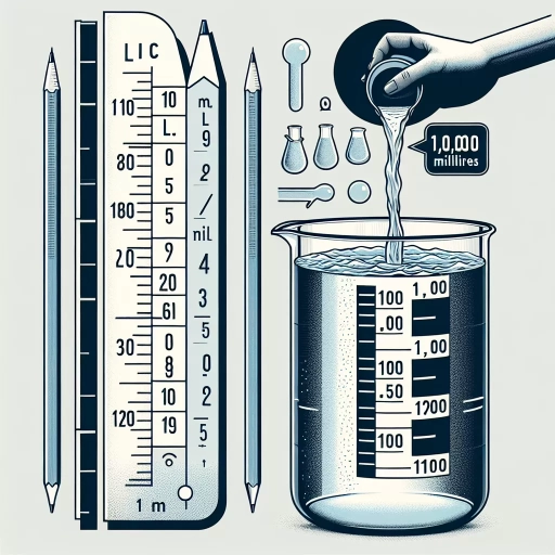 how many ml is a litre