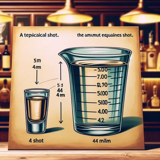 how many ml is in a shot