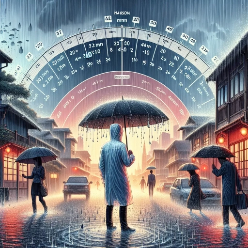 how many mm of rain is heavy per day